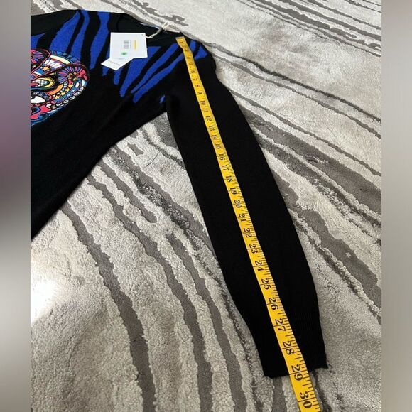 Custo Barcelona Wool Long Sleeve Mini Dress - Picture 10 of 14